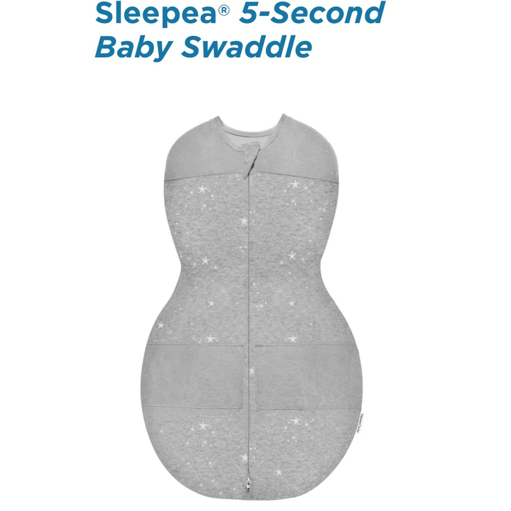 Sleepea Gray Baby Swaddle